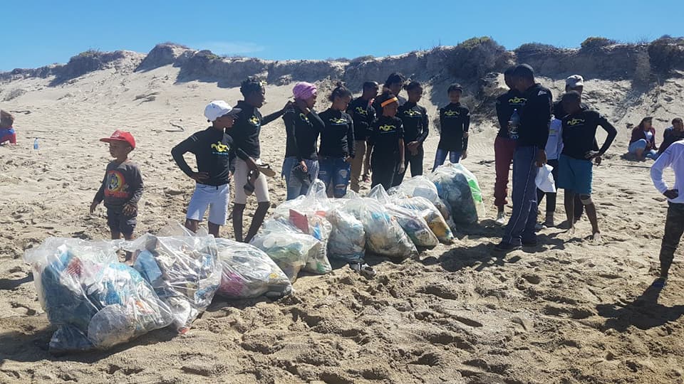 Tabakbaai beach cleanp